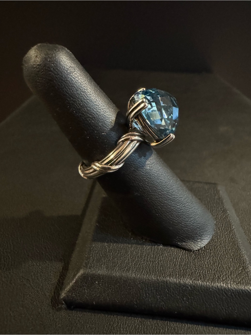 Peter Thomas Roth Sterling Silver Blue Topaz Ring